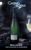 James Bond can be credited with increasing the public's awareness of prestige Champagne