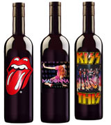 Celebrity Cellars bottle rock 'n' roll