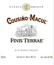 Cousi&ntilde;o-Macul 2004 Finis Terrae Red Blend