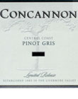 Concannon Vineyard Limited Release Pinot Gris
