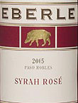 Eberle Syrah Ros