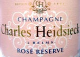 Charles Heidsieck's N.V. Ros&eacute; R&eacute;serve, one of our selections on the Top 10 Ros&eacute; Champagnes list