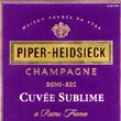 Champagne Piper-Heidsieck's Cuv&eacute;e Sublime