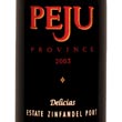 Peju Province Winery's 2003 Zinfandel Port Delicias