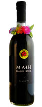 Bottle of Maui Dark Rum