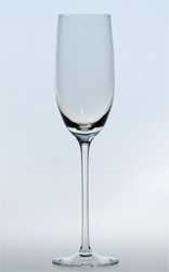 A Glasi Hergiswil Champagne Flute