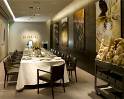 The Krug Room at Restaurant Guy Savoy in Las Vegas