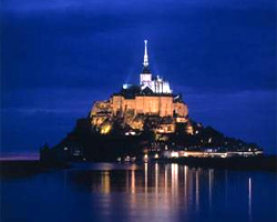 Mont Saint-Michel, where Champagne producer Louis Roederer is testing underwater cellaring