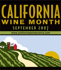 September 2007 Declared California Wine Month