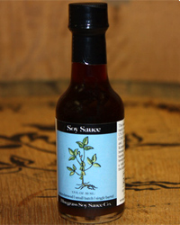 A 1.75-ounce bottle of Bluegrass Soy Sauce