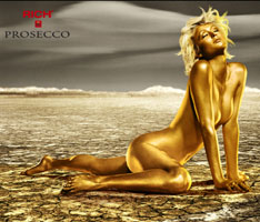 Paris Hilton in the Latest Ad for RICH Prosecco