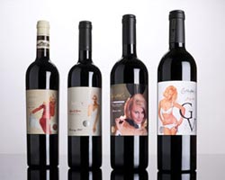 Four releases of the Playboy wines