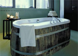 A tub at the Wine & Spa Resort Loisium Hotel, one of our Top 10 Wine Spas Worldwide