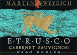 Martin & Weyrich 2003 Etrusco Cabernet Sauvignon Paso Robles