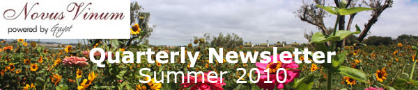 Quarterly Wine Newsletter: Summer 2010