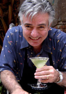 Dale DeGroff enjoys one of his creations