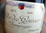 Champagne Philipponnat's 1998 Clos des Goisses Brut