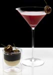 Belvedere Vodka Black Cherry and Rose Martini