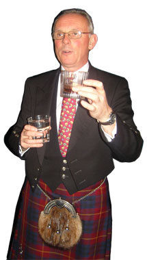 Master Blender Colin Scott makes a Toast at the Launch of Chivas Regal 25-Year-Old Original