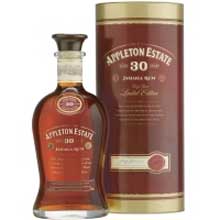 A bottle of Appleton Estate 30 Year Old rum