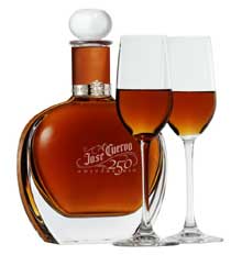 A bottle of Jose Cuervo 250 Aniversario Tequila
