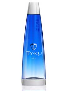 A bottle of TY KU Soju