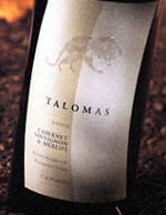 Talomas 2000 Cabernet Sauvignon & Merlot