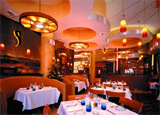 The dining room at Las Vegas' Spiedini, a restaurant offering wine tastings and dinners