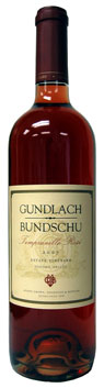 Gundlach-Bundschu 2007 Estate Vineyard Tempranillo Rosé