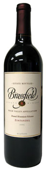 Brassfield Estate Winery 2005 Round Mountain Vineyard Zinfandel