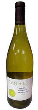 Seven Hills Winery 2008 Viognier, our Wine of the Week review