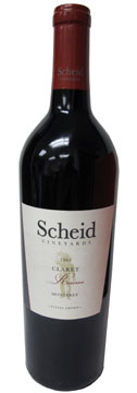 Scheid Vineyards 2005 Claret Reserve Wine Review