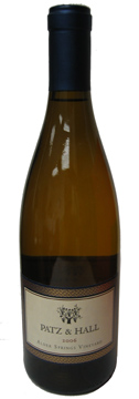 A bottle of Patz & Hall 2006 Chardonnay, our Wine of the Week review A bottle of Patz & Hall 2006 Chardonnay, our Wine of the Week review