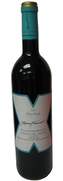 A bottle of Xavier Flouret 2005 Pavo Real, our Wine of the Week review