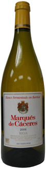 2006 Bodegas Marques de Caceres Barrel-Fermented White Rioja
