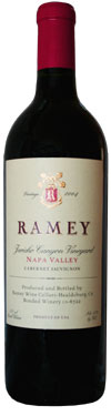 Bottle of 2004 Ramey Jericho Canyon Vineyard, Napa Valley Wine