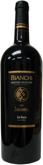 Bianchi Winery Heritage Selection 2005 Zinfandel-Zen Ranch, Paso Robles