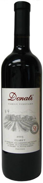 2005 Donati Family Vineyard Claret Estate Vineyard Paicines