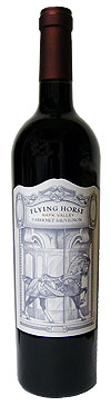 Bottle of 2004 Flying Horse Cabernet Sauvignon Wine