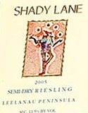 Shady Lane Semi-Dry Riesling